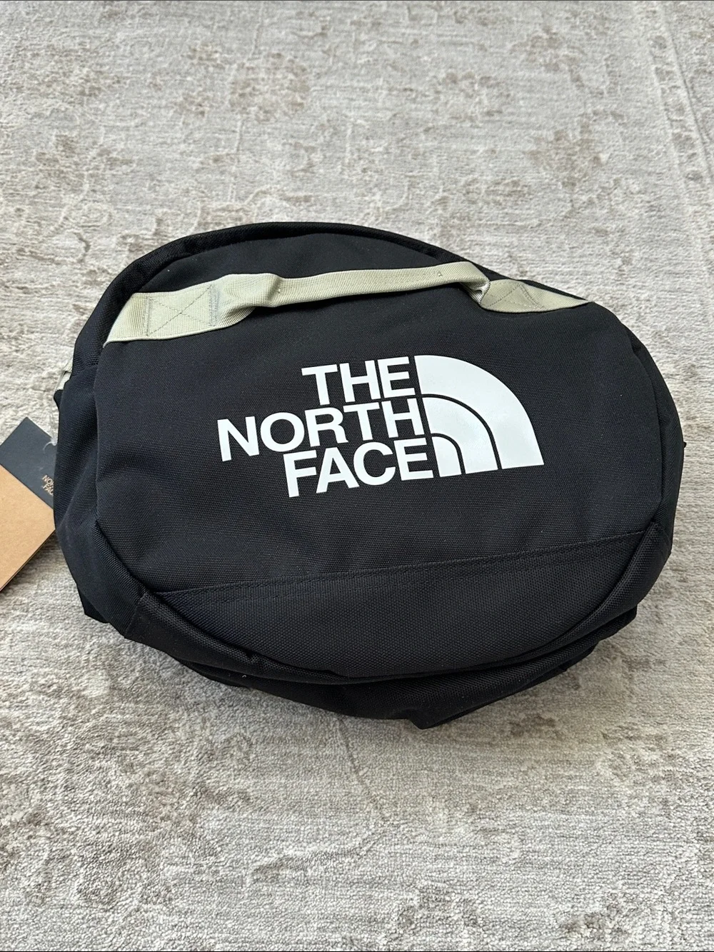 The North Face Tea Green Medium Gilman Duffel. 71 liters. 25” x 14” x 14”. NWT’s